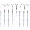 Reťaz MagicHome Vianoce Icicle, 352x LED studená biela, 16 cencúľov, vodopádový efekt, 230 V, 50 Hz, IP44, exteriér, osvetlenie, L- 4,50 + 5 m