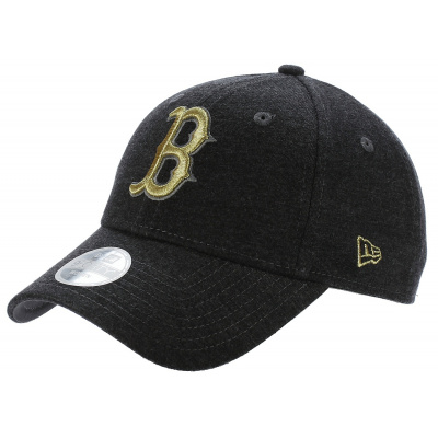 New Era 9FO Essential Jersey MLB Boston Red Sox Graphite/Gold one size