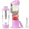 BEZDRÔTOVÝ PRENOSNÝ TURISTICKÝ MIXÉR 600ML pre Smoothie do koktailov