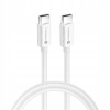Forcell C339 nabíjací USB-C > USB-C QC4.0 5A/20V PD100W, 1m, bílý