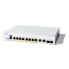 Cisco Catalyst 1300-8P-E-2G - Přepínač - L3 - řízený - 8 x 10/100/1000 (PoE+) + 2 x combo Gigabit SFP/RJ-45 - Lze montov (C1300-8P-E-2G)