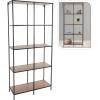 HOMESTYLING HOMESTYLING HOMESTYLING Regál s policami 170x78 cm KO-NB1510160