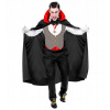 OBLEČENIE UPÍRA S PLÁŠŤOM UPÍRA HALLOWEEN XL/XXL