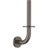GROHE Essentials držiak náhradného toaletného papiera, kartáčovaný tmavý grafit, 40385AL1