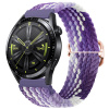 BStrap Elastic Nylon remienok na Huawei Watch GT3 46mm, grape SSG025C1208