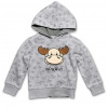 Wooline Detská mikina s kapucňou so sobom Veľkosť: 4 - 6 let