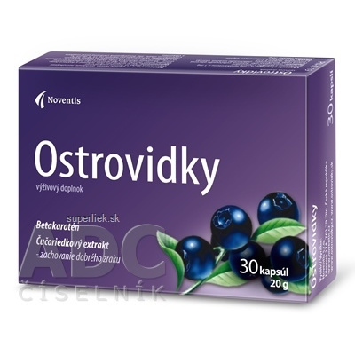 Noventis Ostrovidky cps 2x15 ks (30 ks), 8595014720249