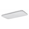Rabalux Chrómové stropné LED svietidlo Oscar obdĺžnikové 330x635mm 36W 3410