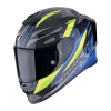Prilba Scorpion EXO-R1 Evo Carbon Air RUNNER Black Blue Neon Yellow Veľkosť: XS (53-54 cm)
