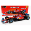 FERRARI | F1 SF-24 TEAM SCUDERIA FERRARI N 16 3rd MIAMI GP 2024 CHARLES LECLERC | RED BLACK LIGHT BLUE