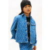 Detská riflová košeľa Tommy Hilfiger KG0KG09265.128.176.PPY2 modrá 164