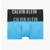 Trenírky 2pack NB2602A 1SR - čierna / modrá - Calvin Klein XL černá-modrá