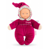 Bábika Babidoux Pink Grenadine Mon Doudou Corolle s modrými očami a hrkálkou 20 cm od 0 mes