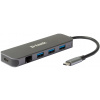 Rozbočovač D-Link 5 v 1 USB-C s gigabitovým ethernetom a dodávkou energie (DUB-2334)