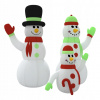 Shumee Nafukovací snehuliak s LED 460 cm