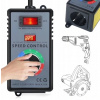 Regulátor otáčok motora, výkonu a napätia v puzdre so zásuvkou, 2400W 230V