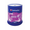 Verbatim DVD+R 4,7 GB 16x Speed, matt silver, Cakebox - 100 ks (43551)