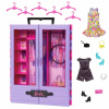 Mattel Barbie Fashionistas Šatní skříň fialová