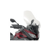 KAPPA 2122DTK čelné plexi YAMAHA MT-09 850 TRACER 15-17 (69 x 50 cm) číre - vyžaduje montážnu sadu D2122KITK