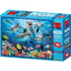 PRIME 3D Puzzle Delfínia radosť 3D 63 dielikov