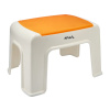 FALA Detská stolička plastová 300 x 300 x 210 mm oranžová