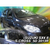 Deflektory na okná pre Suzuki SX4 S-Cross, 2ks