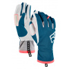 Ortovox dámske rukavice Tour Glove W | farba: petrol blue, veľkosť: L