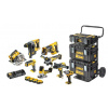 DeWALT Náradie - 16-dielna súprava AKU náradia, batérií a nabíjačky DCK856P4