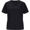 JACK & JONES 3914 / Dámske tričko z ťažkej bavlny - black L