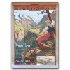 Retro Chamonix francúzskeho A1 60x85cm style poster (Retro Chamonix francúzskeho A1 60x85cm style poster)