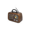 Rádio prenosné KEMAI MD-1901BTZ GOLD retro