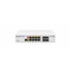 MikroTik Cloud Router Switch CRS112-8P-4S-IN, 400MHz CPU, 128MB RAM, 8xLAN, PoE max. 67W, 4xSFP slot, vrátane. Licencia L5