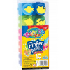 Colorino Kids prstové farby 10 farieb s pečiatkami