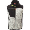 Vesta PAYPER TOUR, sivá Melange - čierna - žltá Fluo, XL