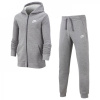 Nike Fleece Tracksuit Junior Boys Grey/White 11-12 rokov