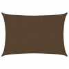 Slnečná plachta, 160 g/m², hnedá, 2x