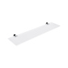 Nimco BORMO polička 50x11cm chróm/extra číre matné sklo BR 11091B-50-26