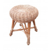 HRADIL proutěný taburet H135 přírodní 32 x 28 cm