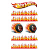 CUKROVÁ TLAČ jedlý obrázok na tortu Cukrová hmota HOT WHEELS AUTÁ BAJKA +TEXT #6