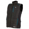 MAKITA CV102DZ2XL aku vyhrievaná vesta 10,8/12V CXT, veľ. XXL, 3 stupne vyhrievania, vnútorný fleece