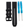 Silikonový řemínek Garmin QuickFit 20mm Farba: Černá