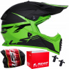 Prilba LS2 MX437 FAST EVO CROSS ATV ROAR ZELENÁ (Prilba LS2 MX437 FAST EVO CROSS ATV ROAR ZELENÁ)