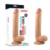 Dildo vaginálne Lovetoy 25,5 cm telovej farby
