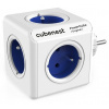 Zásuvka Cubenest Powercube Original, 5x zásuviek, biela/modrá (6974699971221)