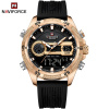 NAVIFORCE Hodinky HE-38633 - Čierna/Hnedá