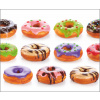 Mikrovlákno s motivem donuts k objednávce nad 1000 Kč zdarma