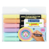 Zvýrazňovač CENTROPEN 8542 FLEXI PASTEL - sada 6 ks