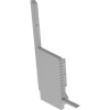 Deko Light 979211 Endkappe H-EL-03-10 Set 2 Stk, Grau plast (d x š) 50 mm x 27.6 mm; 979211
