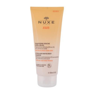 NUXE Sun After-Sun Hair & Body 200 ml šampón po opaľovaní na vlasy aj telo. unisex