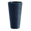 Kvetináč Prosperplast SANDY SLIM antracit 29,7 cm
